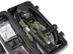 Elektrinė glaisto šlifavimo mašina HERVIN TOOLS+, 800 W, LED apšvietimas ant šlif. pado, d-225 mm, su kotu, 1200-1700 mm, DS800