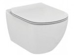 Klozetas IDEAL STANDARD Mood, pakabinamas, su paslėptais tvirtinimais, "Aquablade" vandens nuleidimas, su dangčiu "Soft Close"