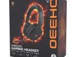 Žaidimų ausinės DELTACO GAMING DH330, belaidės, su 2.4G + BT + laidiniu ryšiu, GAM-182