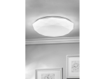 Lubinis LED šviestuvas GTV Stars, 24W, 4000K, 1800 lm, 220-240V, IP40, 120 laipsnių, baltos sp., deimanto formos, 410 x 105 mm, LD-STARS24W-NB