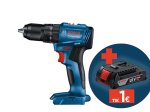 Akumuliatorinis smūginis suktuvas BOSCH Professional GSB, 18V-45 SOLO, sukimo momentas 21-45 Nm, 13 mm griebtuvas, 06019K3300, be akumuliatoriaus ir kroviklio