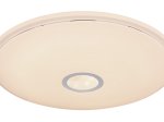 Lubinis LED šviestuvas GLOBO Connor Smart Light, 30W + 5W, 230 V, 2850 lm, 3000/4500/6000 K / RGB, su pultu, dimer., laikmatis, atminties funkcija, 770x70mm, 41386-30SH