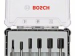Frezų rinkinys BOSCH, 8 mm kotu,"Straight", 6 dalių