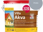Medinių fasadų dažai VIVACOLOR Villa Akva, 2,7 l, šviesiai pilkos RAL7040 sp.