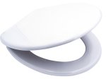 Klozeto dangtis RIDDER White, lėto nusileidimo, duroplastas, baltas, 02126100
