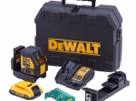 Kryžminis lazerinis nivelyras DEWALT DCLE34021D1-QW, 18 V, komplekte 1x2,0 Ah akumuliatoriai ir kroviklis