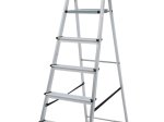 Kopėčios HERVIN EQUIPMENT, aliuminės, buitinės, 6 pakopų, 1250-1950 mm, HSL006A