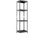 Sandėliavimo lentyna AR SHELVING Outdoor S, metalinė, 4 lentynos, 180 x 50 x 38 cm