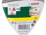 Šlifavimo popierius BOSCH Delta, K80, 25 vnt.