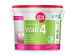 Vandeniniai vidaus dažai VIVACOLOR Green Line Wall 4, 2,7 l, A bazė, balti, visiškai matiniai