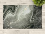 Kilimėlis LAKO MODERN PRINTED MARMOR, 65 x 110 cm, , 100% PES, pagrindas PVC, pilkos spl.