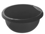 Plastikinis dubuo ROTHO Daily, 34 cm, 6 l, antracito sp.