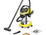 Drėgno ir sauso valymo dulkių siurblys KARCHER WD 5S V30/5/22, (YSY), slėgis iki 180 bar, vandens srautas 600 l/h, galia 3 kW, 1.628-379.0