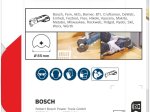 Daugiafunkcinio įrankio pjūklelis BOSCH ACZ, 85 mm