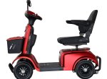Elektrinis skuteris EKOMOTO NEO, raudonas, 20 Ah švino rūgšties baterija