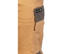 Kelnės HOGERT WORKWEAR Edgar, 97% medvilnė, 3% elastanas, smėlio spalva, M (50) dydis, CE