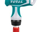Atsuktuvas su antgaliais TOTAL, CR-V, T-formos, terkšlinis, 24vnt., TACSD30186