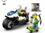 Konstruktorius LEGO City, policijos motociklo gaudynės