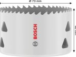Bimetalinė gręžimo karūna BOSCH, 73 mm