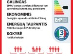 Elektrinis vandens šildytuvas SIMAT, 30L, 1,5kW, montuojamas virš kriauklės, 110610