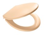 Klozeto dangtis RIDDER Miami, lėto nusileidimo, smėlio spalvos, polipropilenas, 02101111
