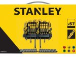 Atsuktuvų ir antgalių rinkinys STANLEY, 57 vnt