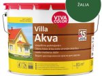 Medinių fasadų dažai VIVACOLOR Villa Akva, 9 l, žalios 335X sp.