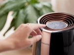Oro drėkintuvas PHILIPS HU2718/10, 2000 serija, 17 W, bakelio talpa 2l, juodas