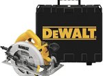 Elektrinis diskinis pjūklas DEWALT DWE575K-QS, galia 1600 W, diskas 190 mm