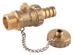 Išleidimo rutulinis ventilis FERRO F-Comfort  1/2", su kamščiu, ZSN1, ZSN1