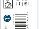 Grąžtas metalui BOSCH HSS-G, DIN 338, 2,5 × 30 × 57 mm