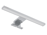 LED šviestuvas GTV Radius Ii, 5 W, 220-240V, 6400 K, 220 lm, IP44, chromo sp., 300x102x51 mm, LD-RA60ZB-40N