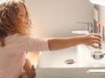 Ranksluosčių kabykla GROHE Quickfix Start Cosmopolitan, pakabinamas, kilpa, chromas, montuojamas sukant arba klijuojant, 41167000