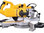 Elektrinės skersinio pjovimo staklės DEWALT DWS773-QS, galia 1300 W, diskas 216 mm