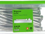 Sraigtai ESSVE WING, 5,5 x 125 mm, CorrSeal padengimas, 100 vnt.