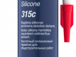 Silikoninis hermetikas PENOSIL Universal Silicone 315C, 280 ml, universalus, baltos spalvos