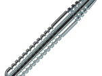 Darts strėlytės HARROWS Silver Arrows, steeltip, 3x18 g