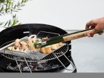 Grilio žnyplės BARBECOOK, medinė rankena, 40 cm