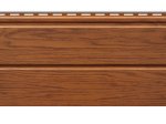 PVC dailylentė SIDING VOX SV05, matmenys 0,25 x 3 m, skirta fasadui, auksinio ąžuolo spalvos, 1 lentelė - 0,75 m², 3029942