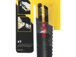 Peilis išstumiamais ašmenimis STANLEY 0-10-151, 18 mm