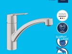 Plautuvės maišytuvas GROHE QuickFix Start, chromas, 32441DC2