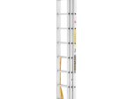 Kopėčios ITOSS FORTE, aliuminės, universalios, dvipusės, ištraukiamos, 3 dalių, 3 x 8 pakopų, 242-525 cm