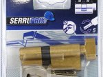 Spynos cilindras SERRUPRIX Tiger 6, su užsuktuku, 5 raktai, žalvarinis, 40x30 mm, 216607