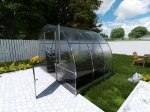 Šiltnamis KLASIKA Easy, 6 m2, 4 mm polikarbonatinė danga, 3 x 2 m, arkos formos