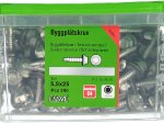 Sraigtai ESSVE, 5,5 x 25 mm, CorrSeal padengimas, su grąžteliu, 200 vnt.
