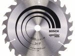 Medienos pjovimo diskas BOSCH Optiline Wood, 184 x 16 x 2,6 mm, 24