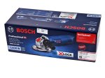 Elektrinis kampinis šlifuoklis BOSCH Professional GWX 14-125, 125 mm, beraktė X-lock sistema, galia 1400 W
