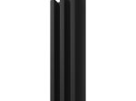MDF sienų lentjuostė LINEA SLIM, spl. black/black, 2650x150x30 mm, dekoratyvinė