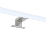 Sieninis veidrodžių ir paveikslų LED šviestuvas G.LUX, Gr-Led-400-7W-Mirror-Aruba, 7W, 800Lm, 4000K, IP44, 40cm, chromo sp.