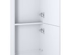 Vonios spintelė ELITA Column For All 40, 12,6 x 40 x 180 cm, ūkinė, pakabinama, 2D, balta, 167959